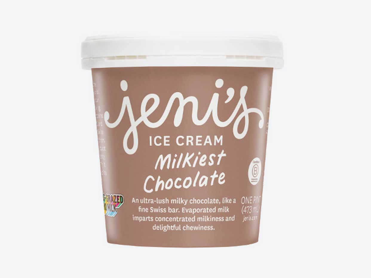 Jeni's Ice Cream, Milkiest Chocolate - one pint (473 ml)