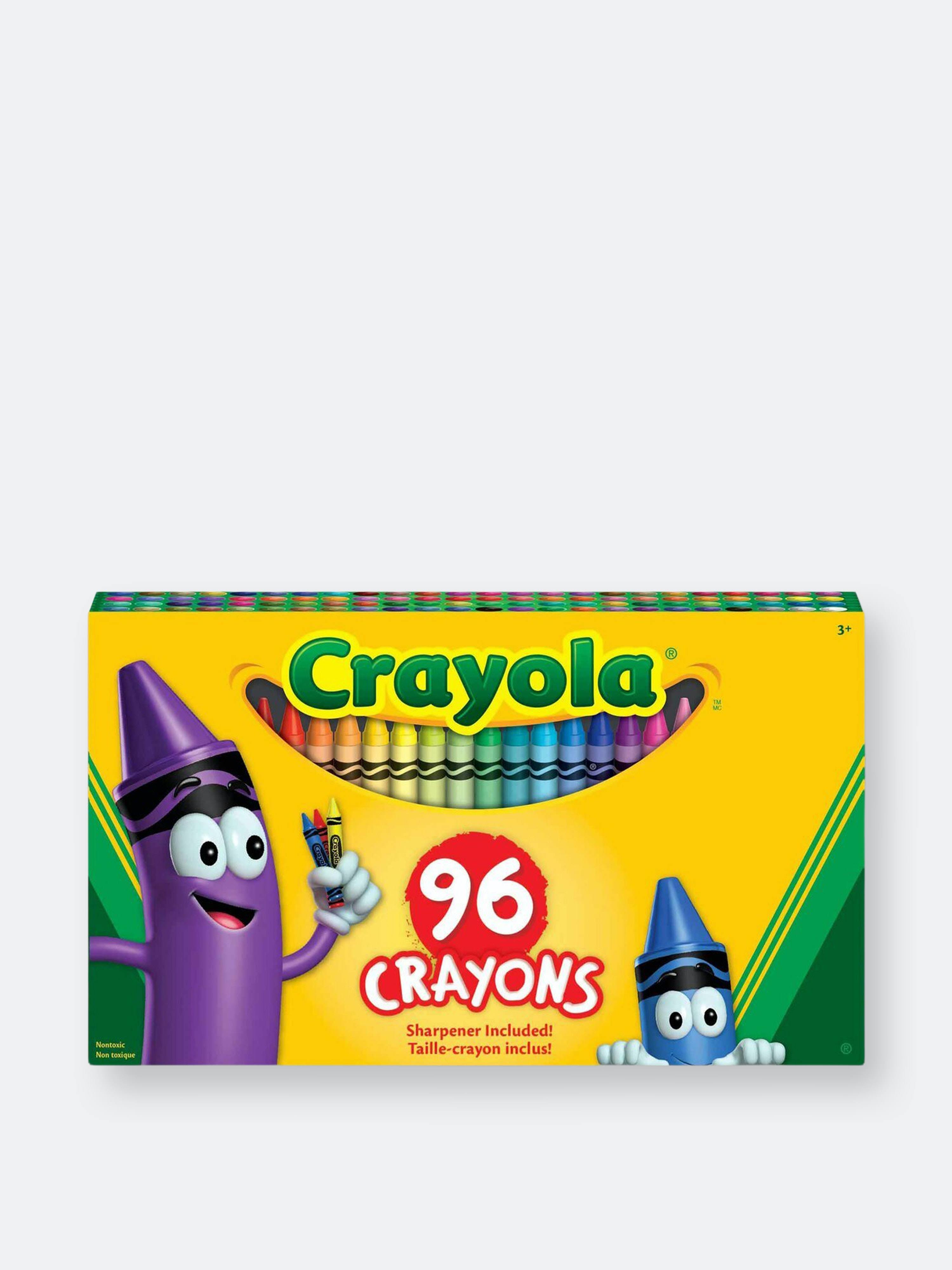 Crayola Crayons With Built In Sharpener - 96 Pack