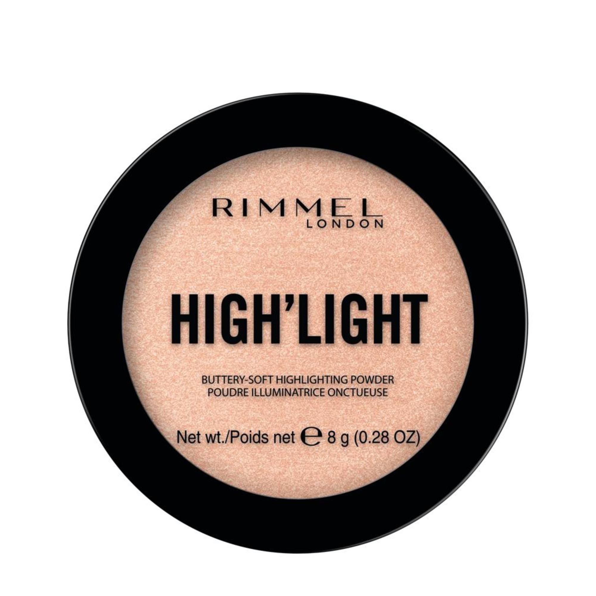 Rimmel London High'Light Highlighting Powder, Candlelit 002 - 8 g