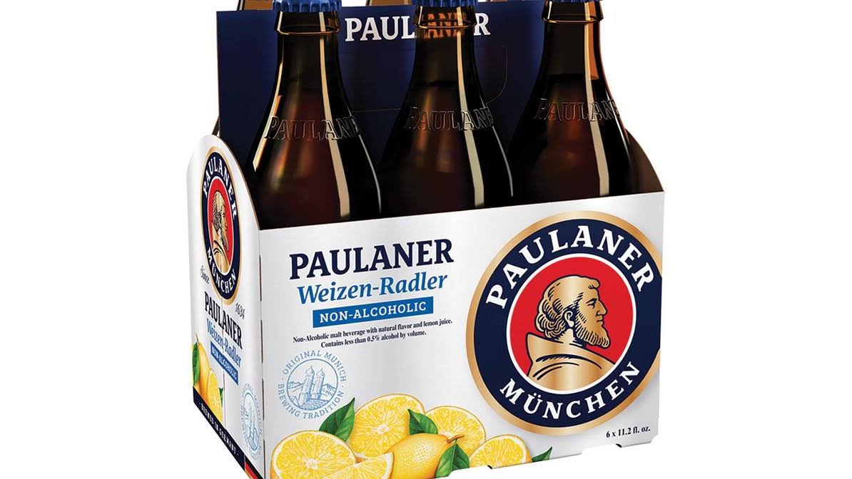 Paulaner Weizen Radler Beer - Non-alcoholic, 6pk, 12oz