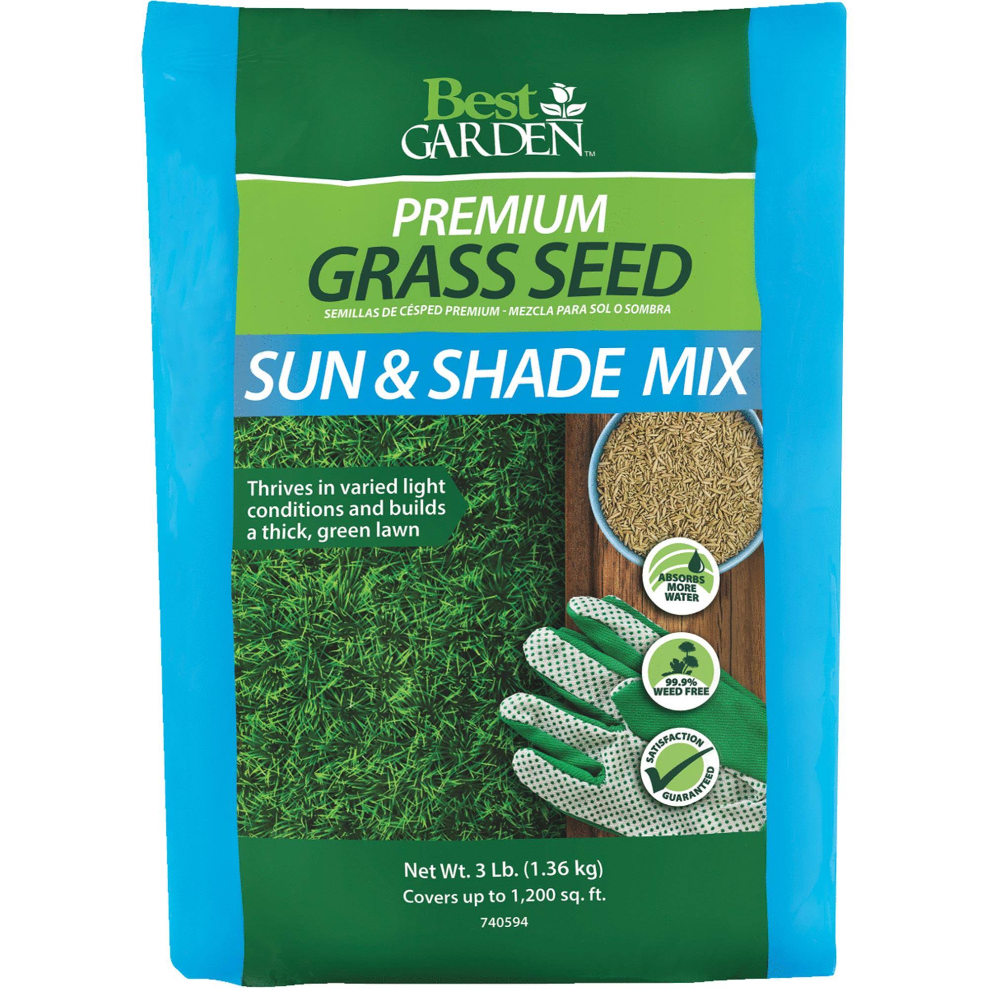 Best Garden Sun & Shade Grass Seed