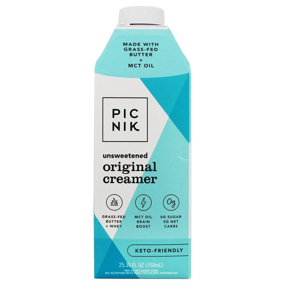 Picnik Original Creamer with MCT Oil Unsweetened 25.36 FL oz