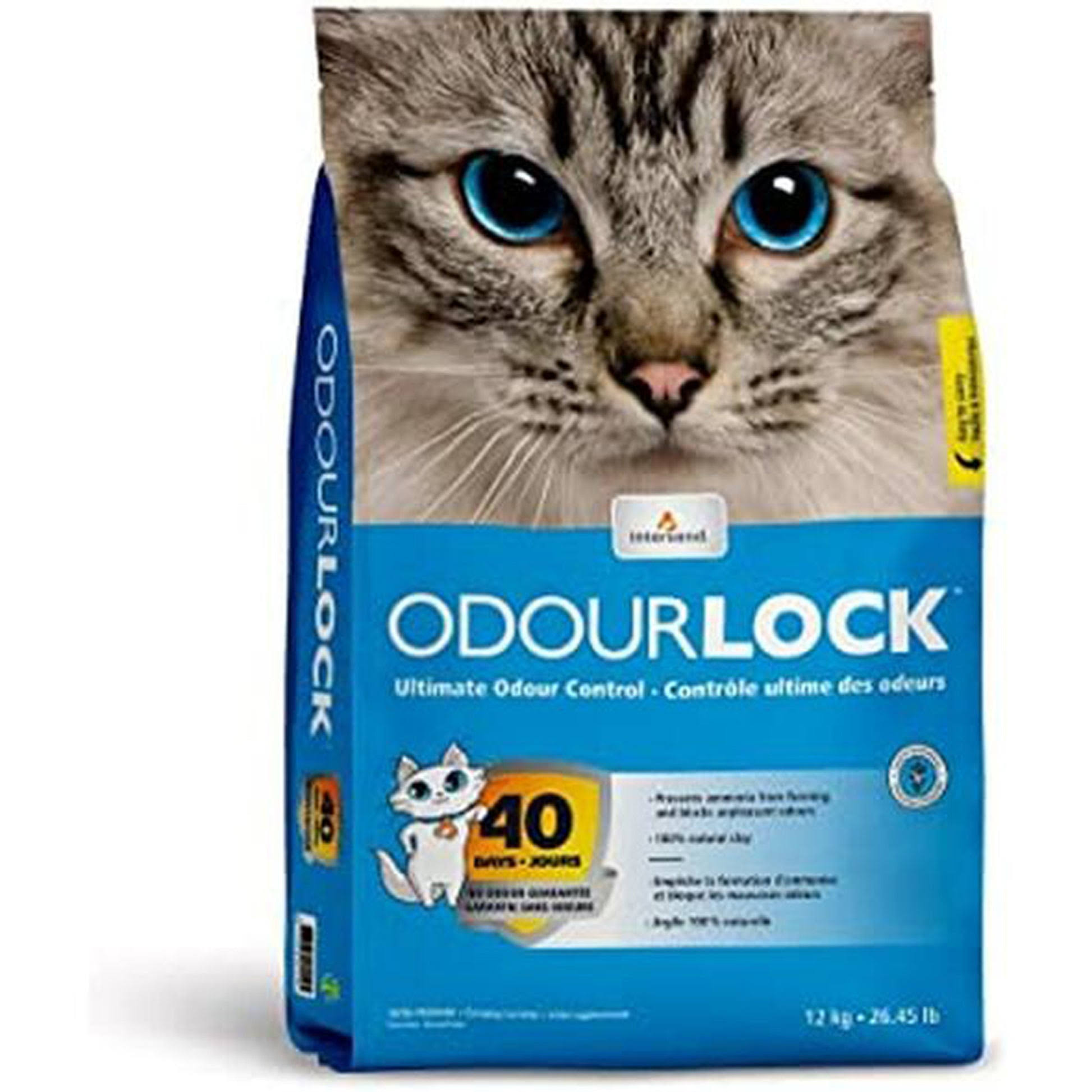 Intersand America 777979211255 25 lbs Odorlock Unscented Cat Litter