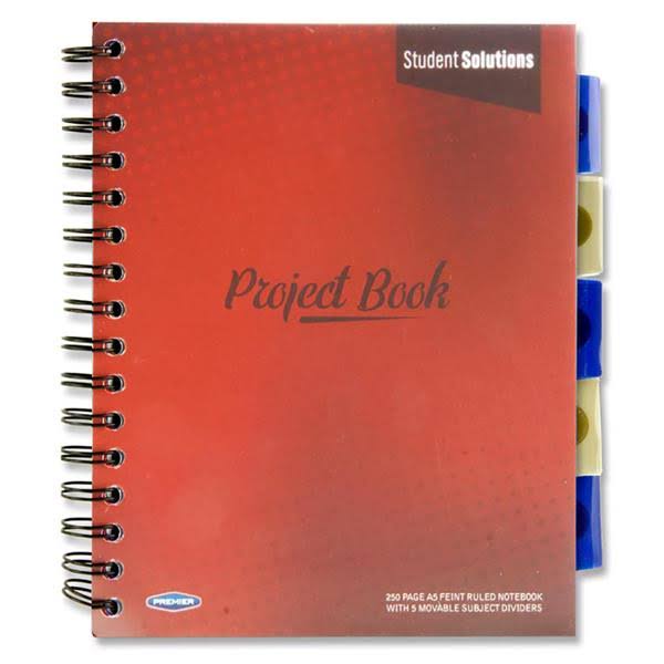 Student Solutions A5 250Pg PP 5 Subject Project BOOK