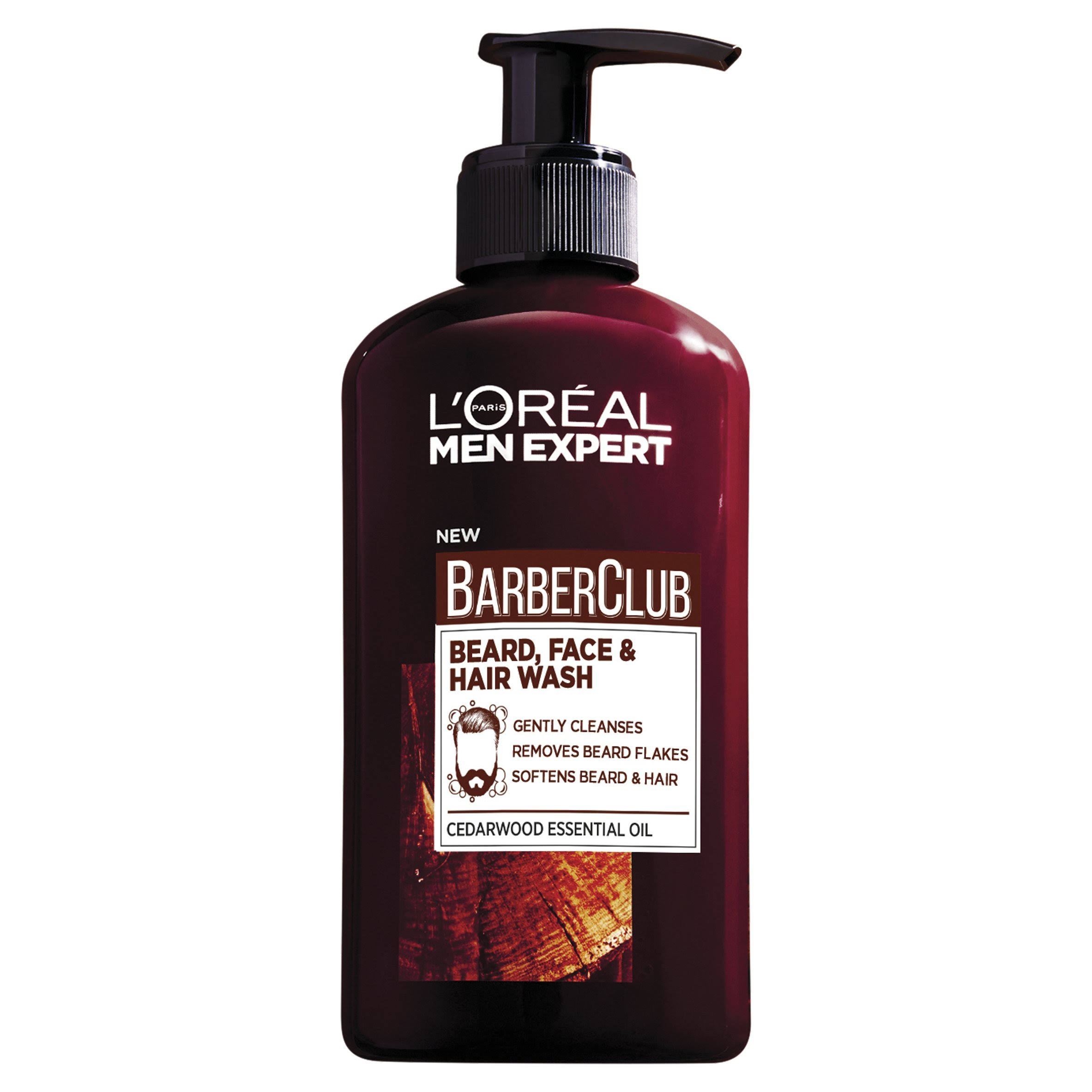 L'Oreal Men Expert Barber Club Beard Face and Hair Wash - 200ml