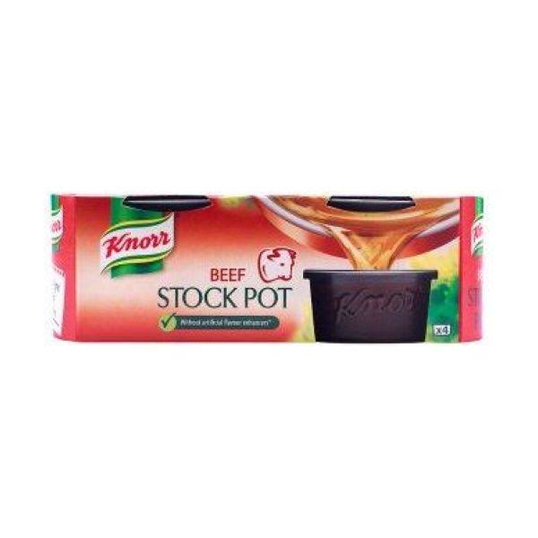 Knorr Stock Pots Gel Beef 4's (4x8)