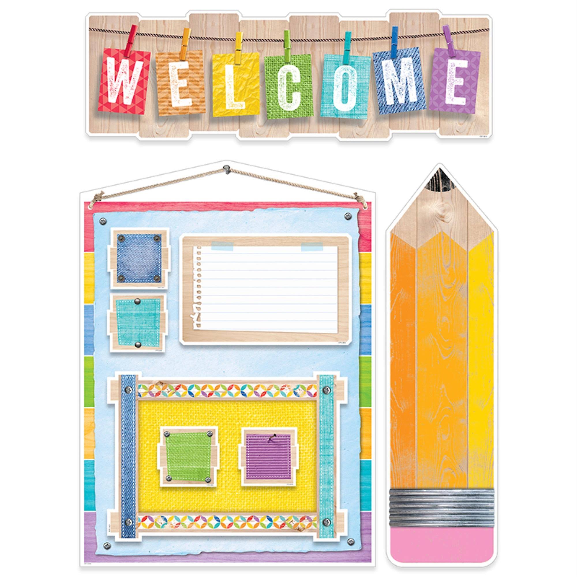 Creative Teaching Press Welcome Bulletin Board Set