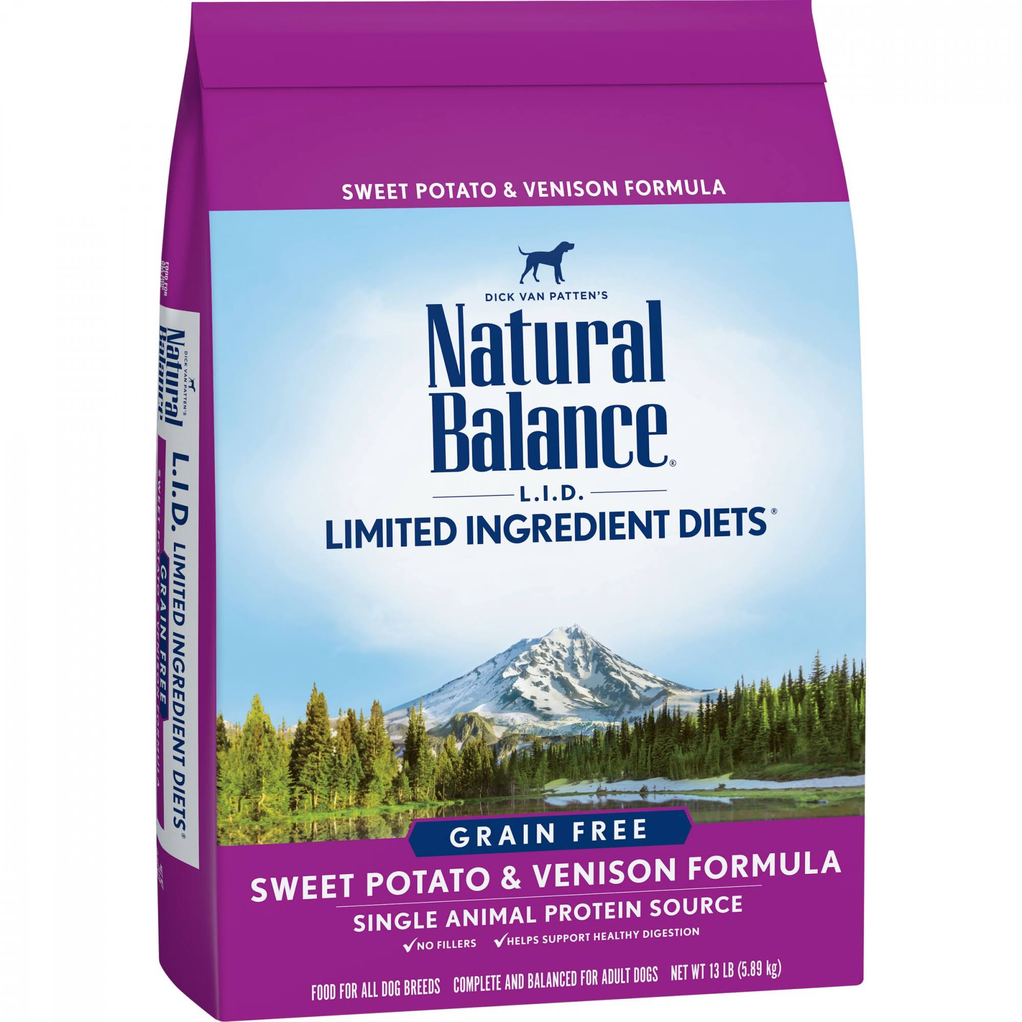 Natural Balance Limited Ingredient Diets Dog Food - Sweet Potato and Venison Formula