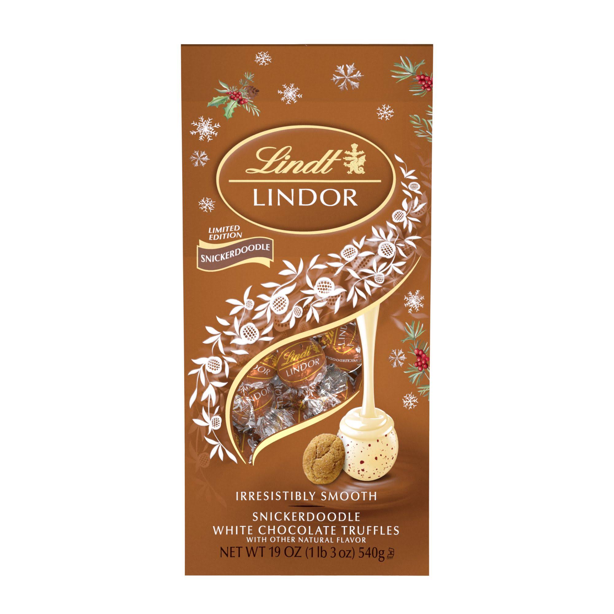Lindt Lindor Snickerdoodle White Chocolate Truffles - 19.00 oz