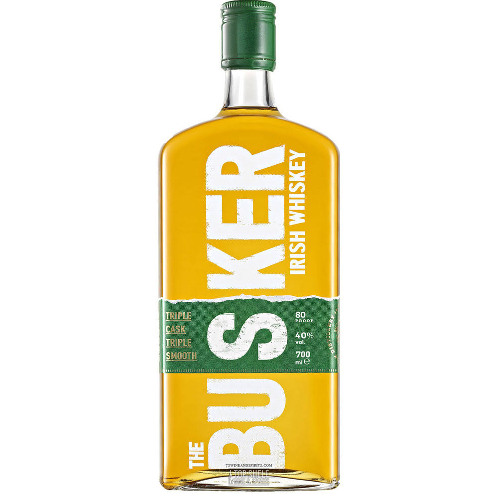 The Busker Triple Cask Irish Whiskey 750ml
