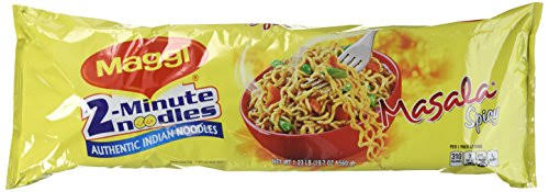 Maggi 2-Minute Noodles Authentic Indian Noodles Masala Spicy 8-Pack