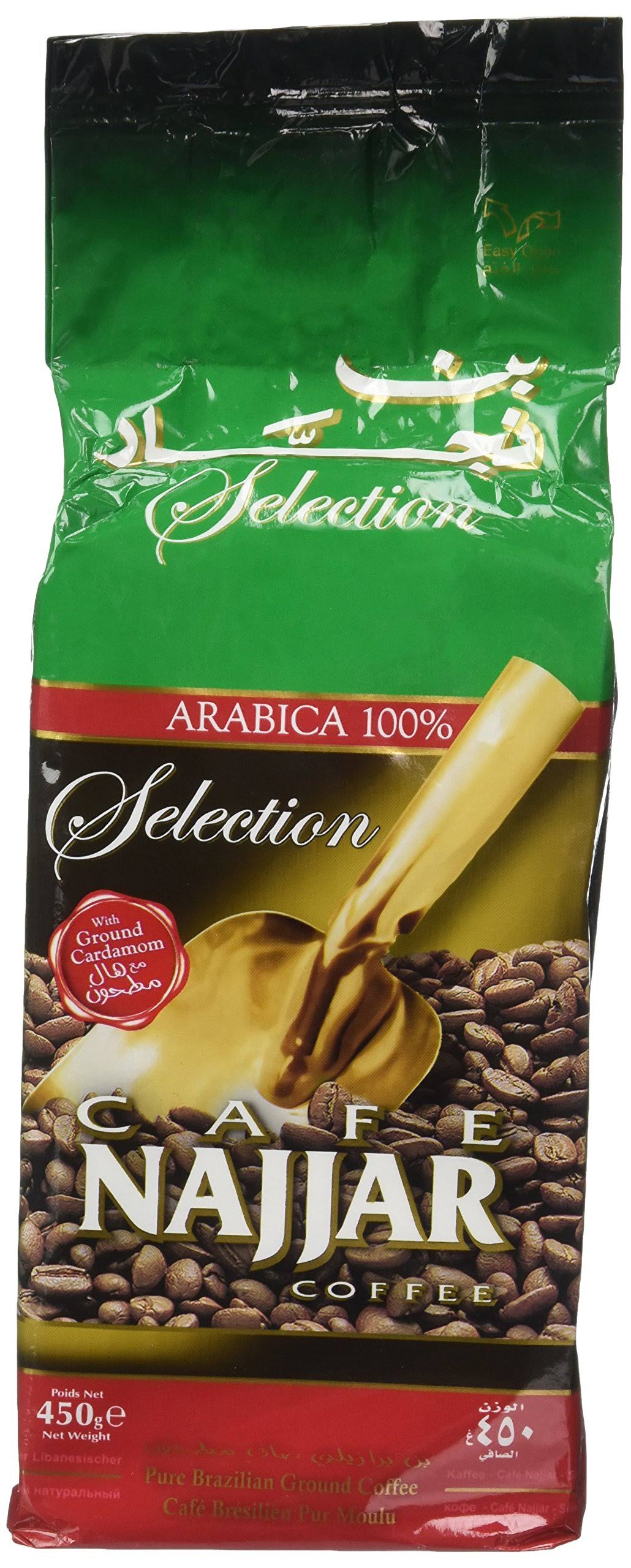 Najjar Arabica 100% Coffee - Ground Cardamom, 450g