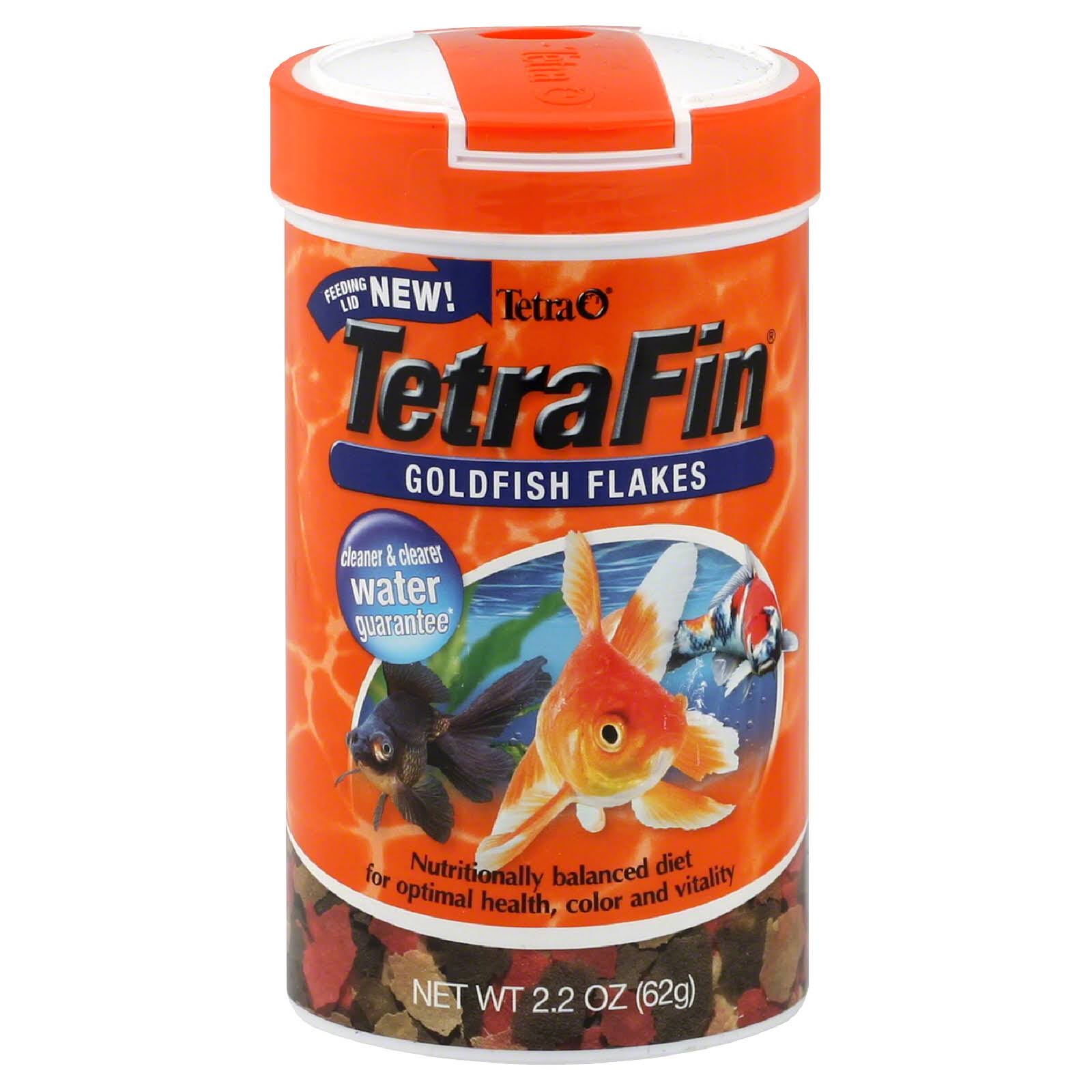 TetraFin Goldfish Flakes Fish Food - 2.2oz