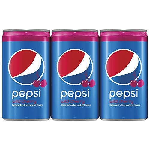 Pepsi Wild Cherry Soda - 6pk, 7.5oz