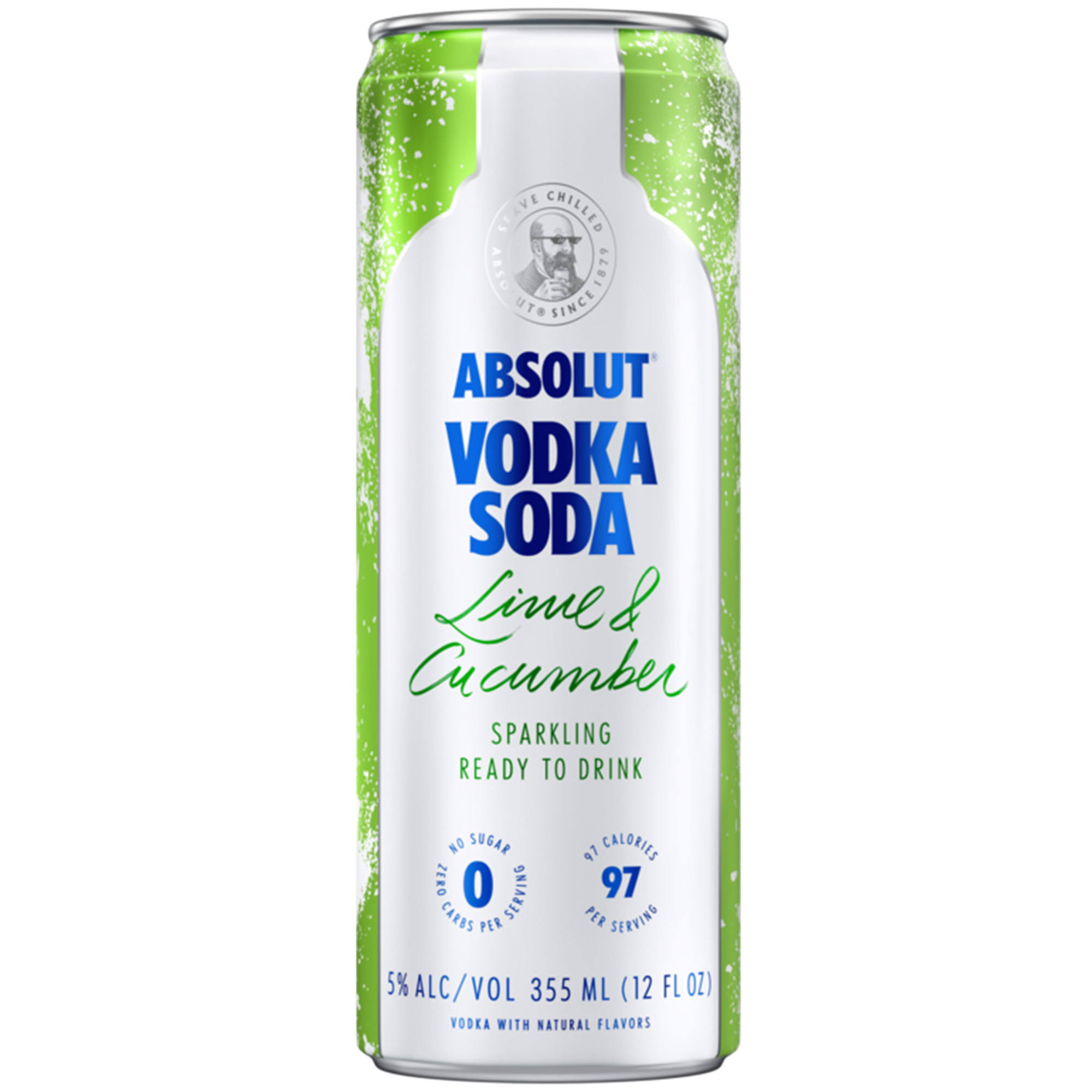 Absolut - Lime & Cucumber Vodka Soda