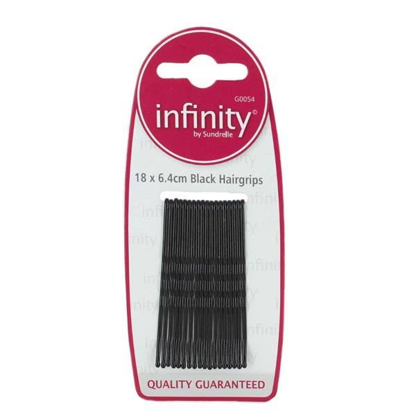 Infinity G0054 Black Hairgrips