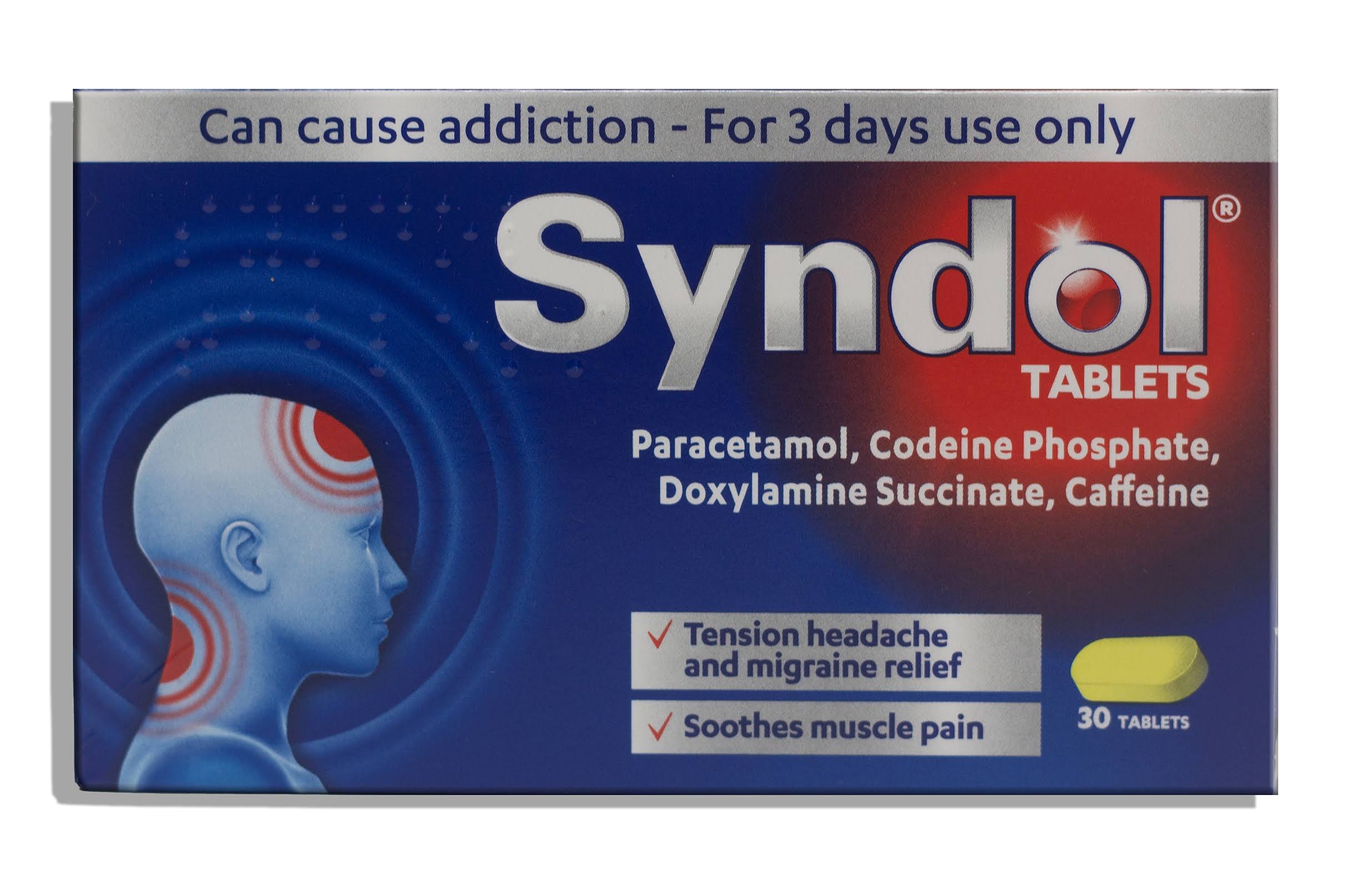 Syndol Pain Reliever Tablets - 30pk