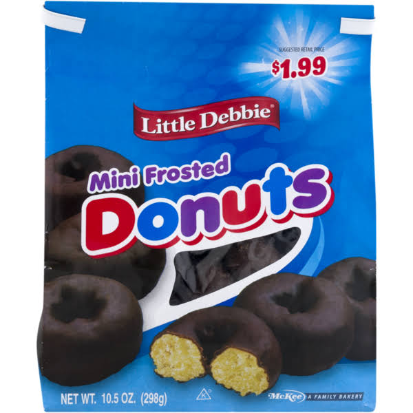 Little Debbie Snacks Mini Frosted Donuts - 10.5oz