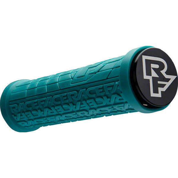 Raceface Grippler Lock-on Bicycle Grips - 33mm, Turquoise