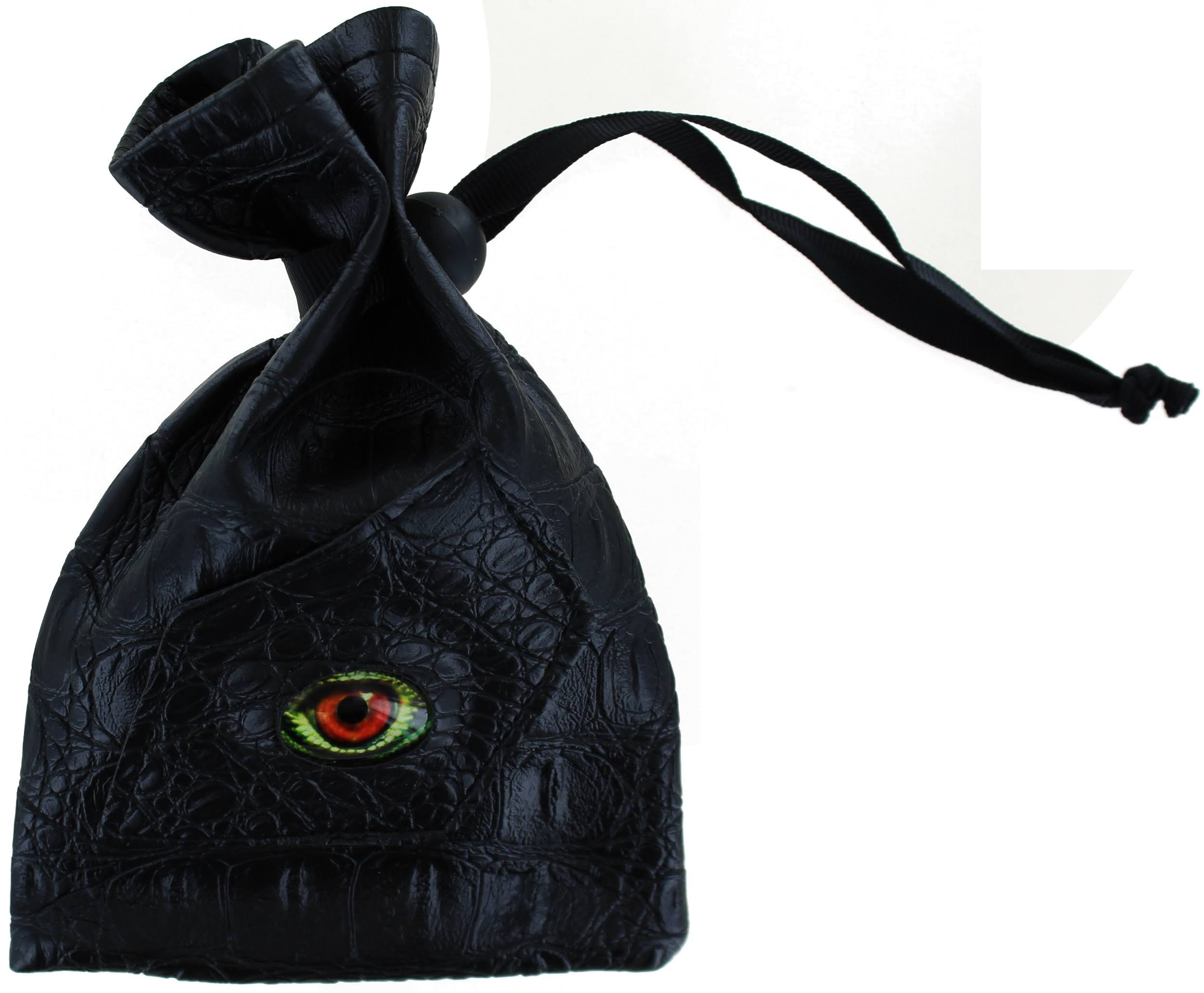 Leatherette Reptilian Eye Dice Bag