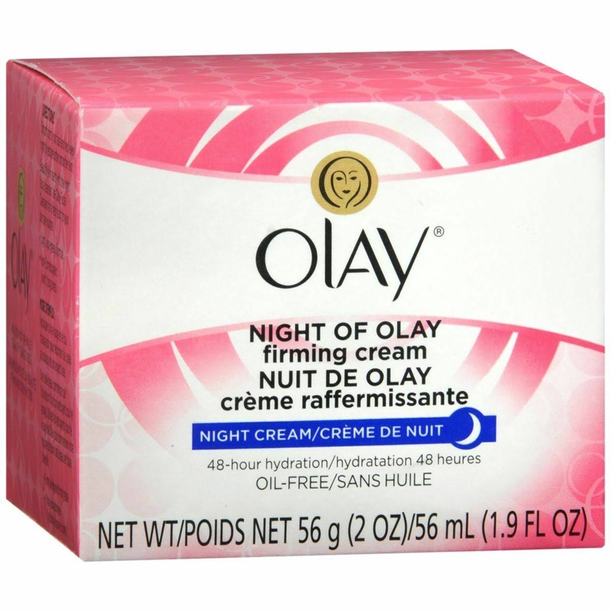 Olay Night Of Olay Firming Cream - 2.0oz, 3pk