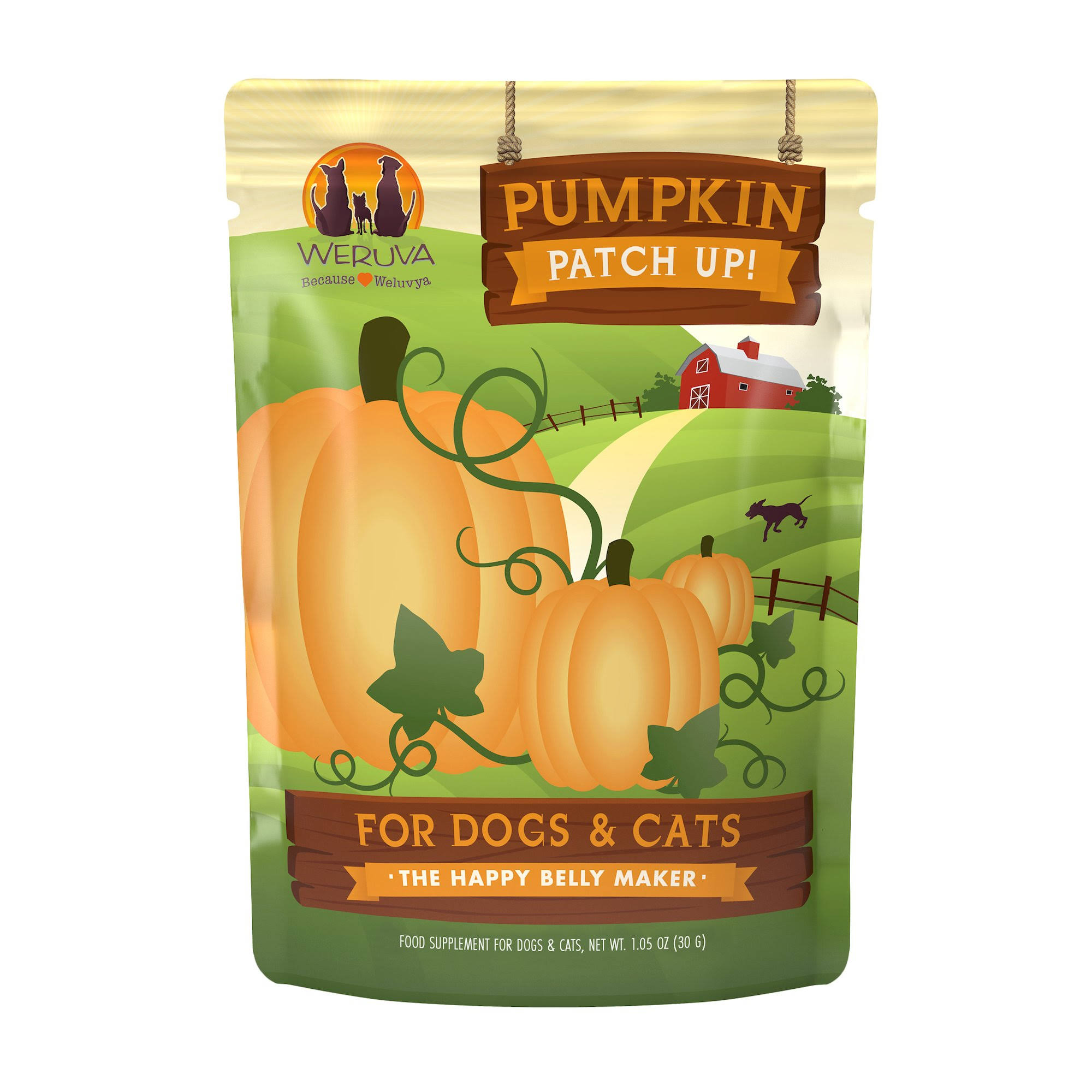 Weruva Adult Dog & Cat Food - Pumpkin, 30g