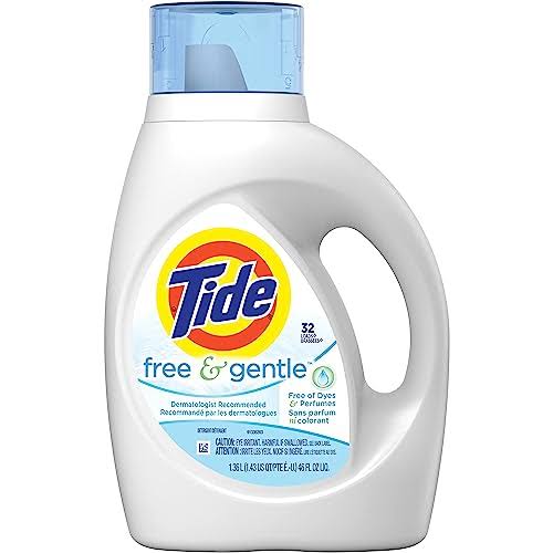 Tide 46 oz. 32 Load Free & Gentle Liquid Laundry Detergent 3700041823