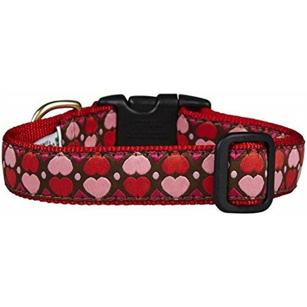 Up Country All Hearts Dog Collar - X-Large