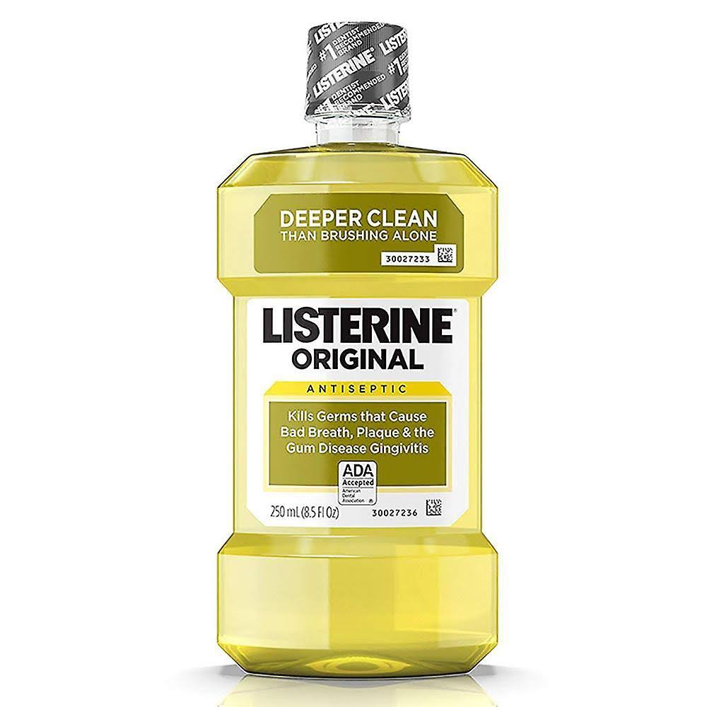 Listerine Antiseptic Mouthwash - Original, 250ml