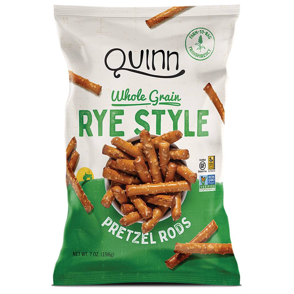 Quinn Snacks GlutenFree Pretzel Rods Rye Style 7 oz.