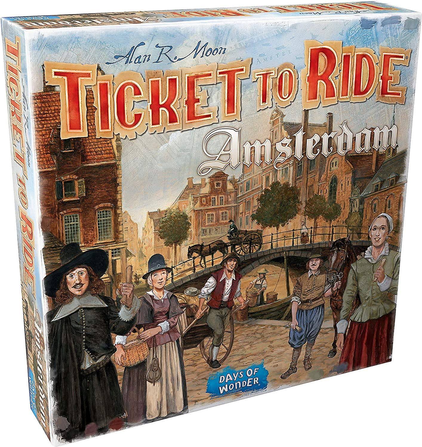 Ticket To Ride Amsterdam Board Game