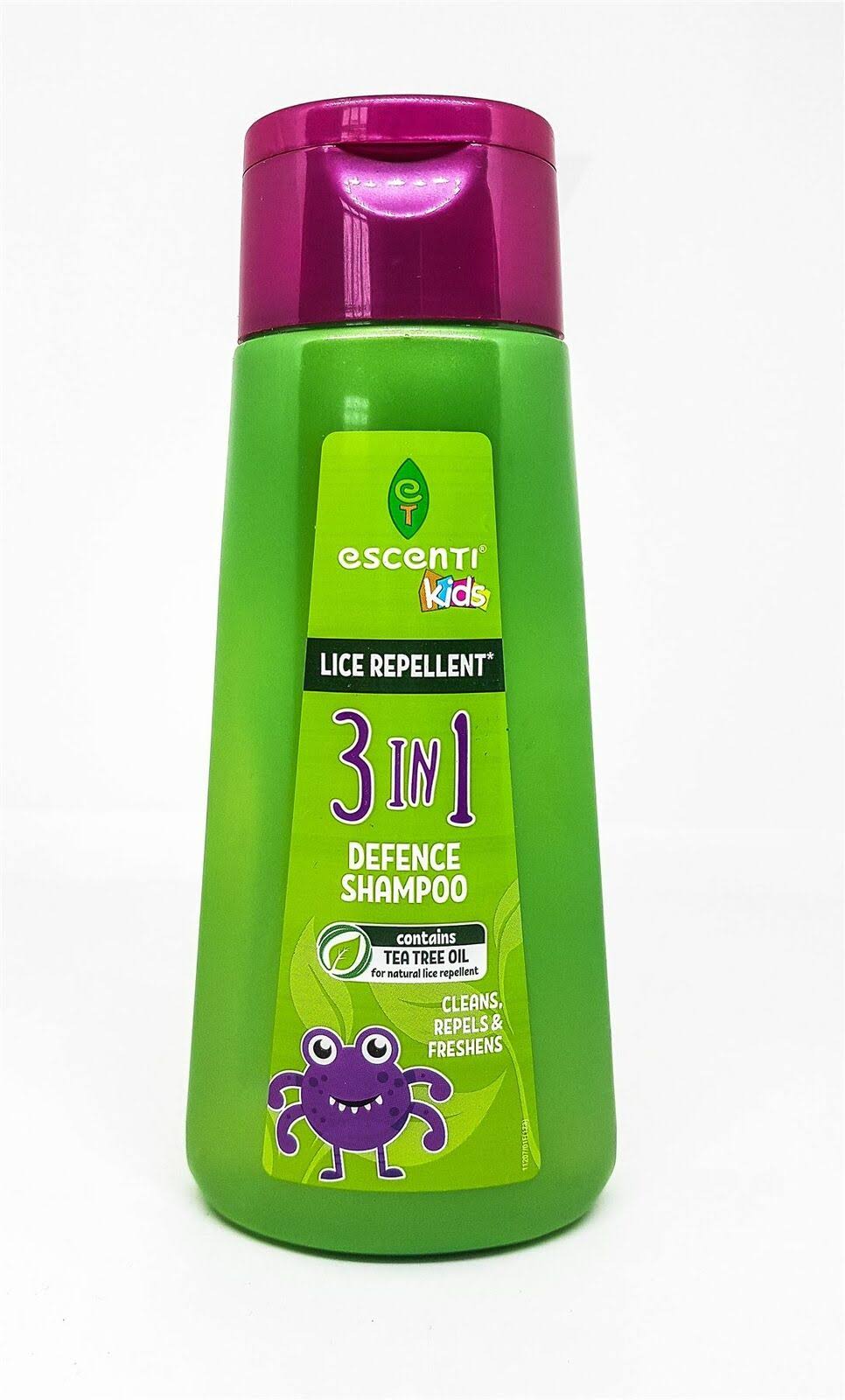 Escenti Kids 3 in 1 Lice Repellent Defence Shampoo 300ml