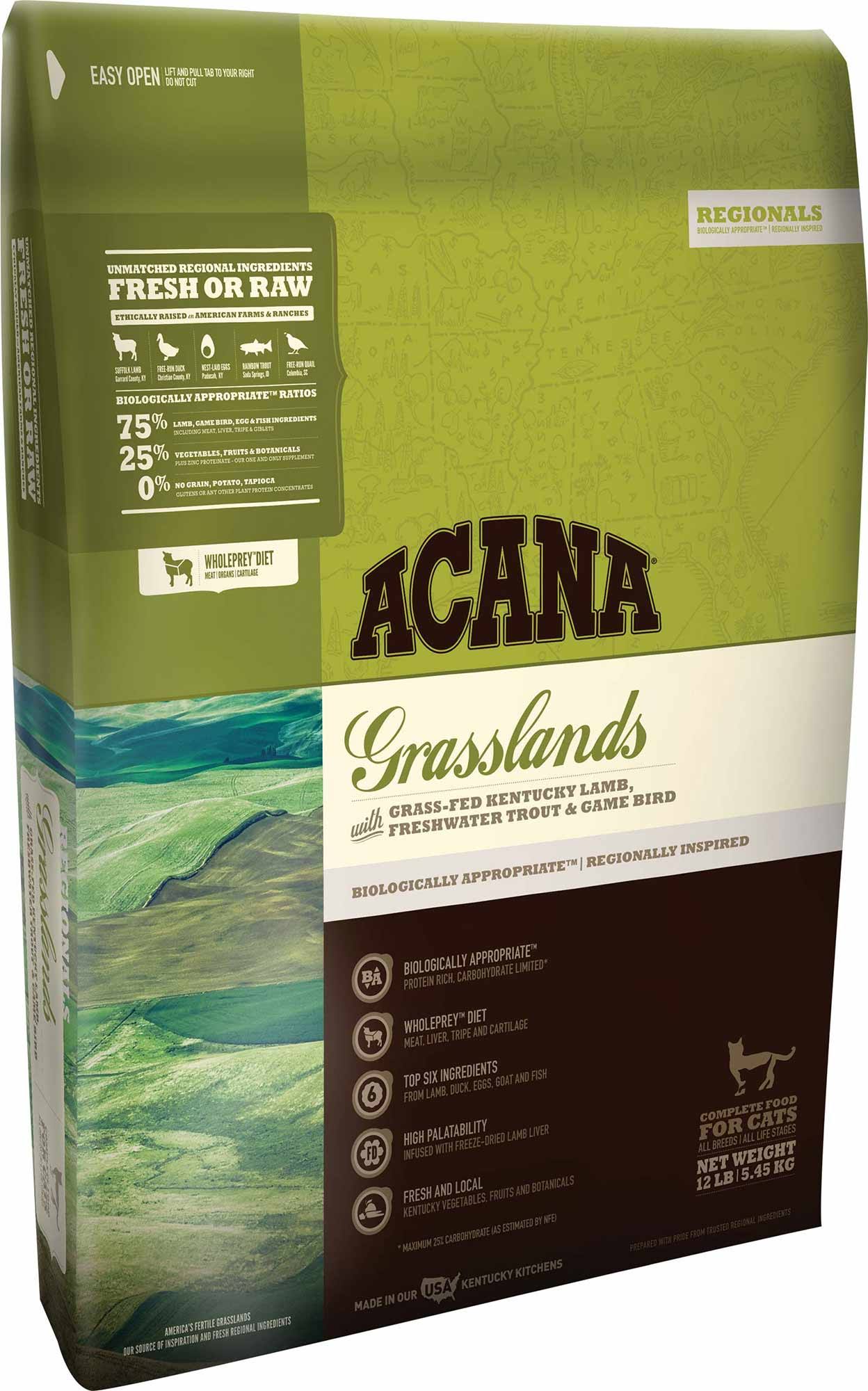 Acana Grasslands Grain-Free Dry Dog Food - 4.5 lb. Bag