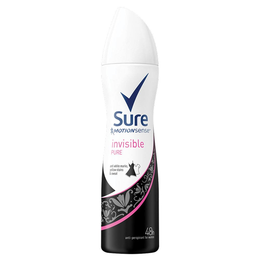 Sure Women Invisible Pure Anti Perspirant Deodorant 150ml