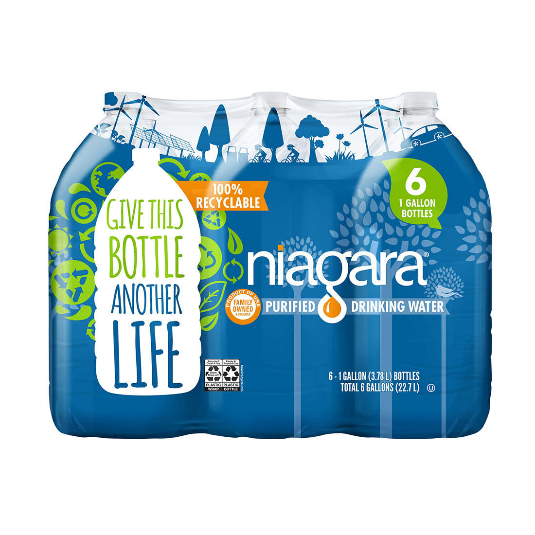Niagara Purified Drinking Water - 1 Gal