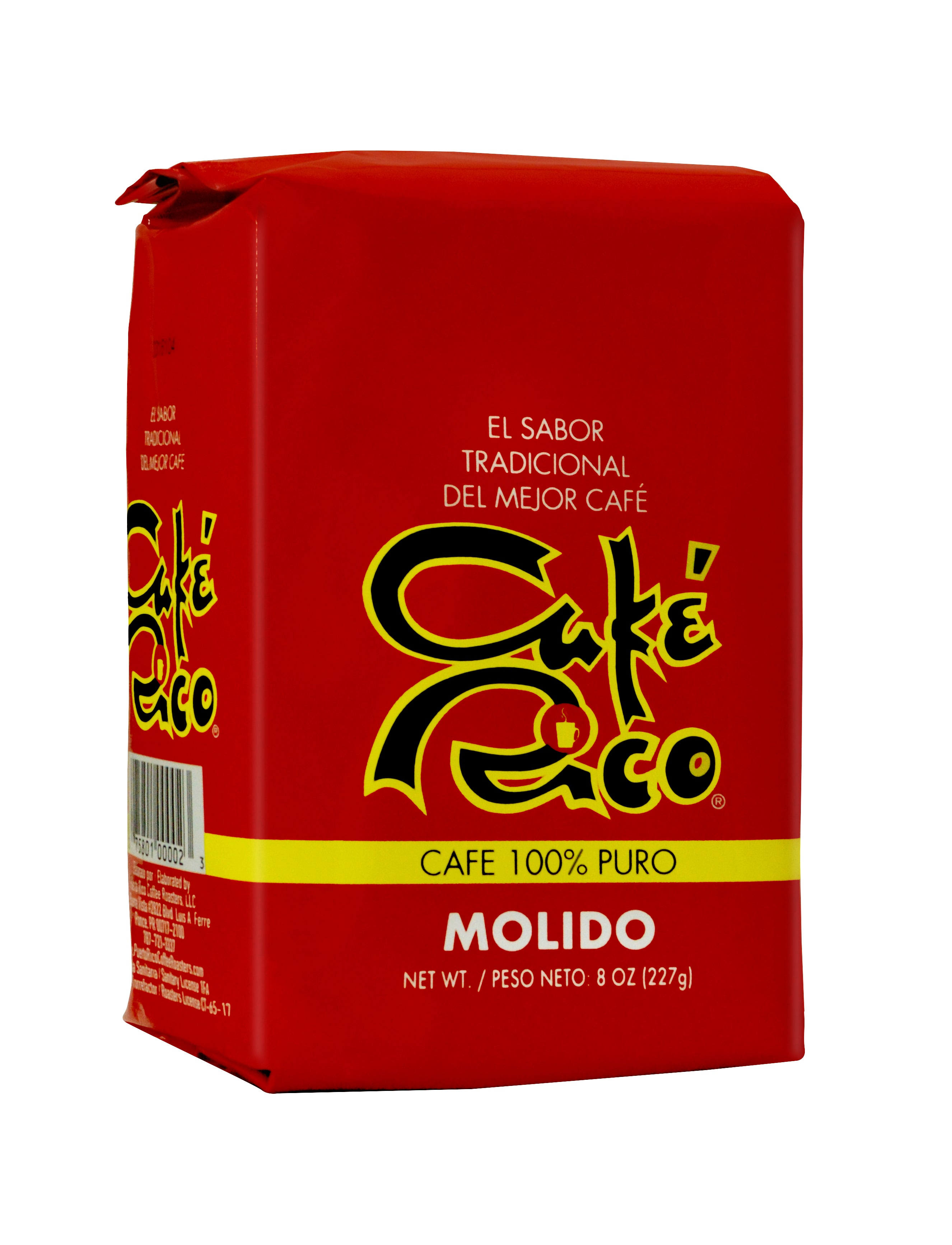 Cafe Rico Ground Puerto Rican Coffee 8 Ounce Bag