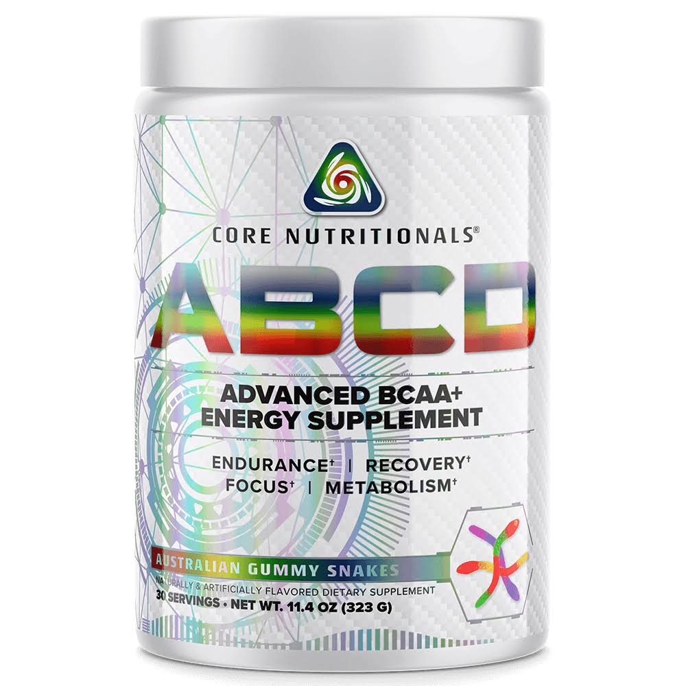 Core Nutritionals Platinum ABCD Advanced BCAA Energy Supplement 30 Ser