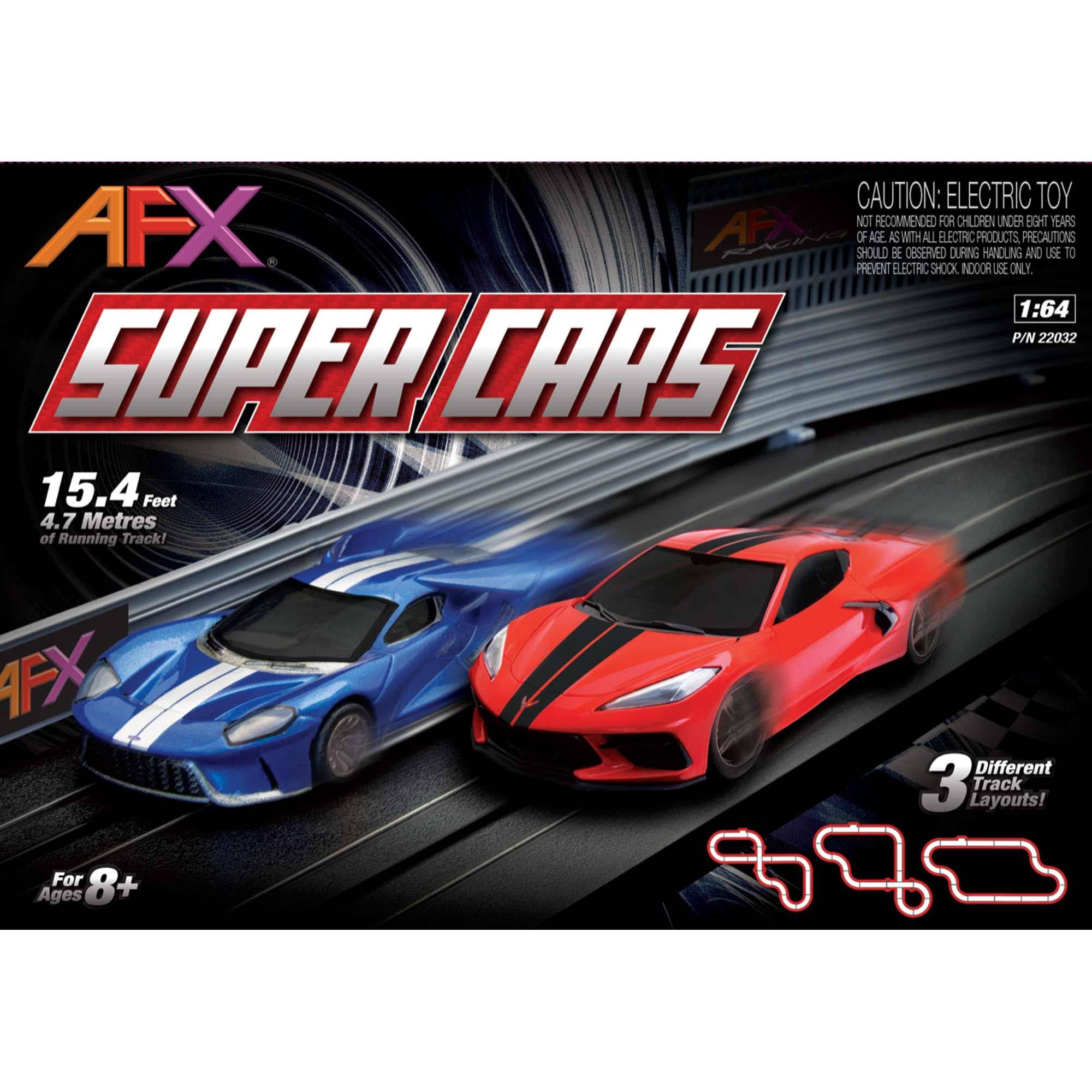 AFX Super Cars 15-foot Mega G+ HO Slot Car Track Set - AFX22032