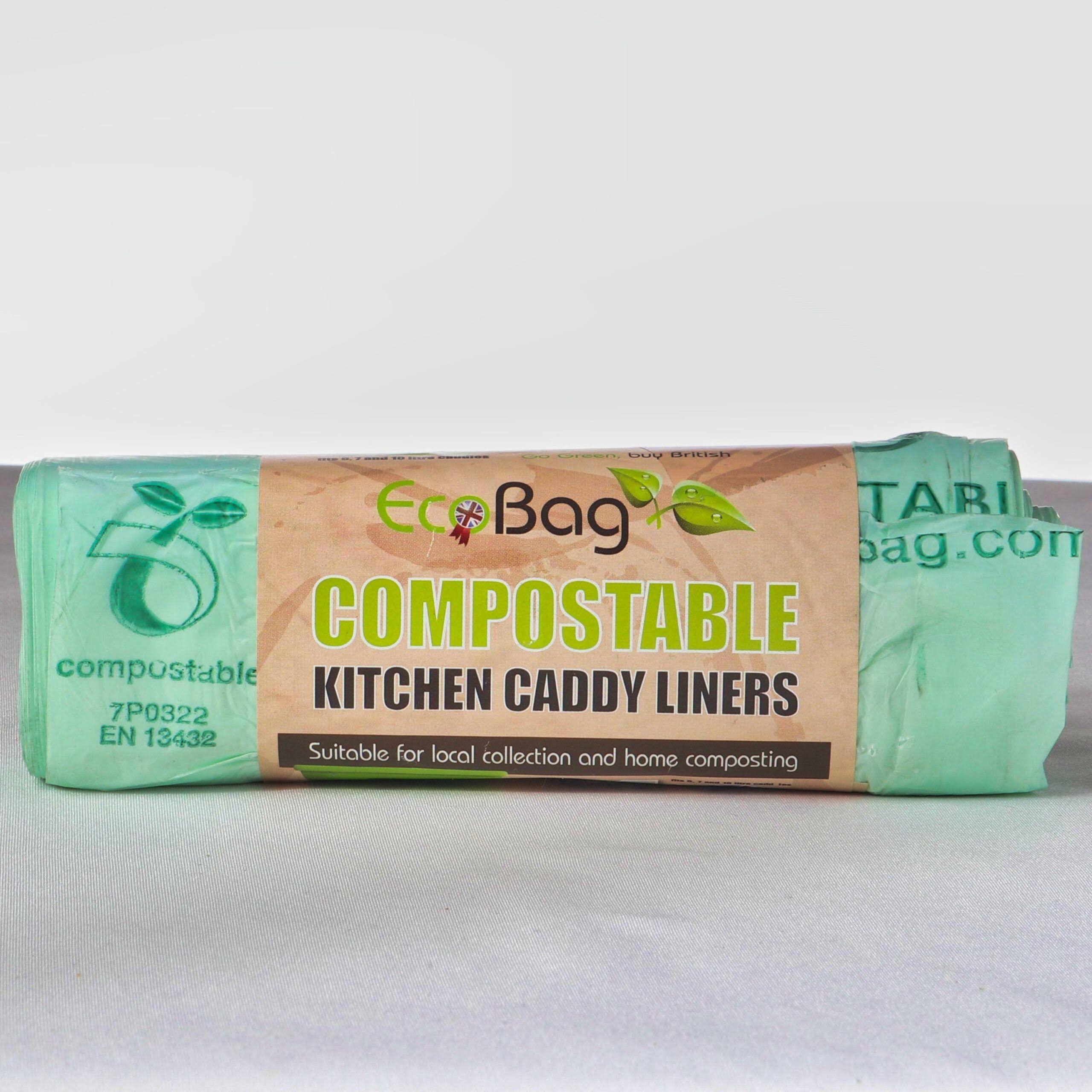Eco Bag Compostable Caddy Liners - 24 Pack