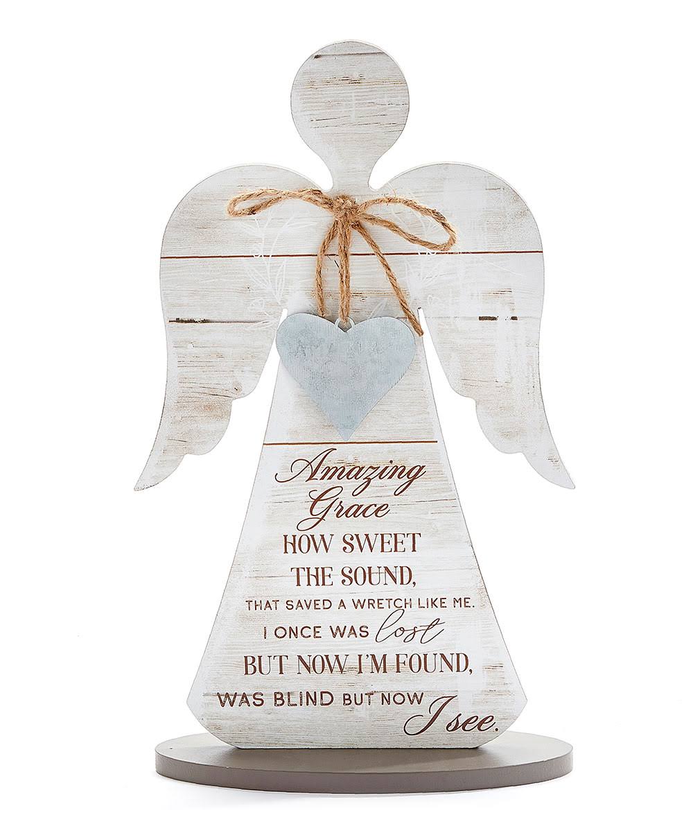 Giftcraft White 'Amazing Grace' Angel Figurine One-Size
