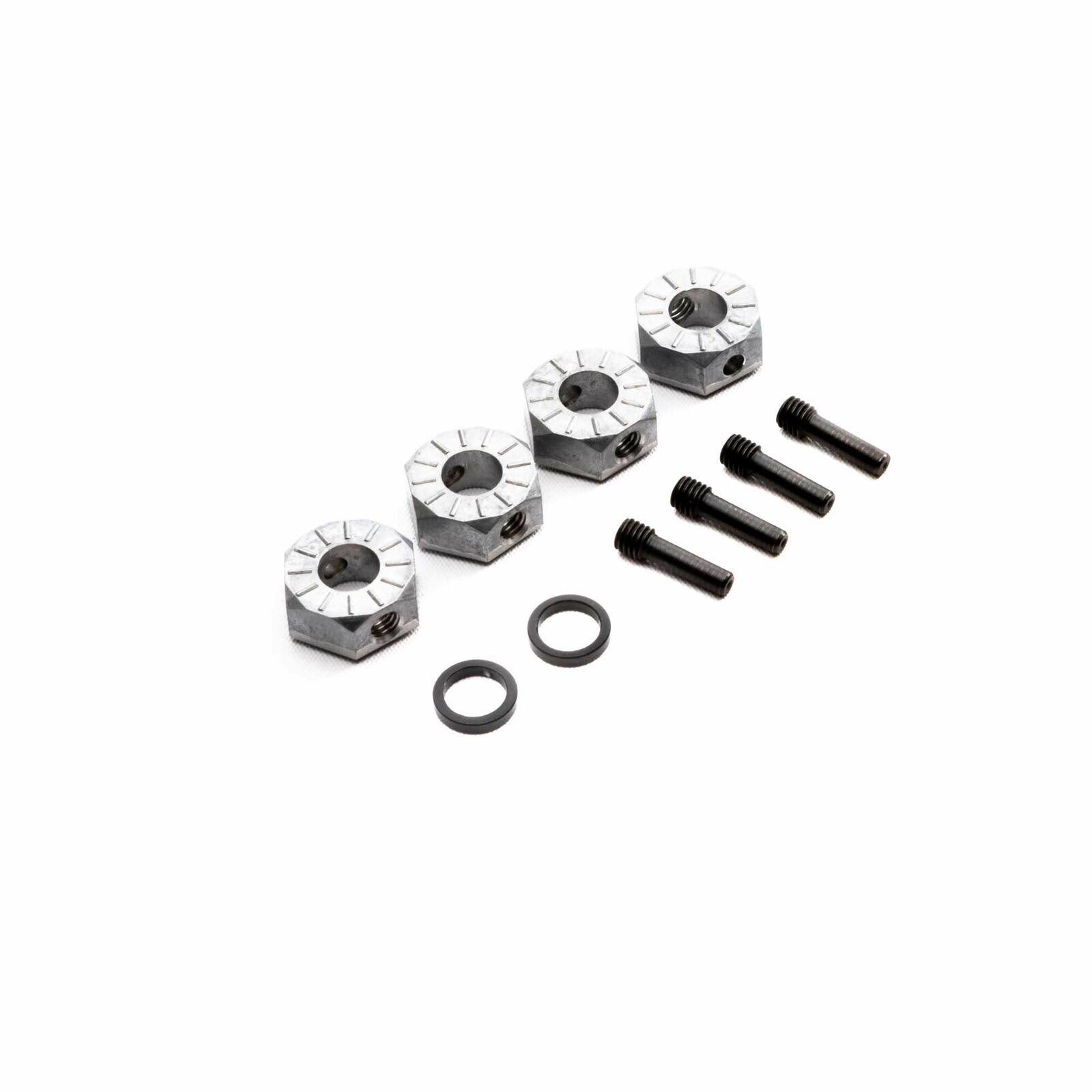 Axial AXI252011 SCX6 17mm Hex Set with Pins (4)