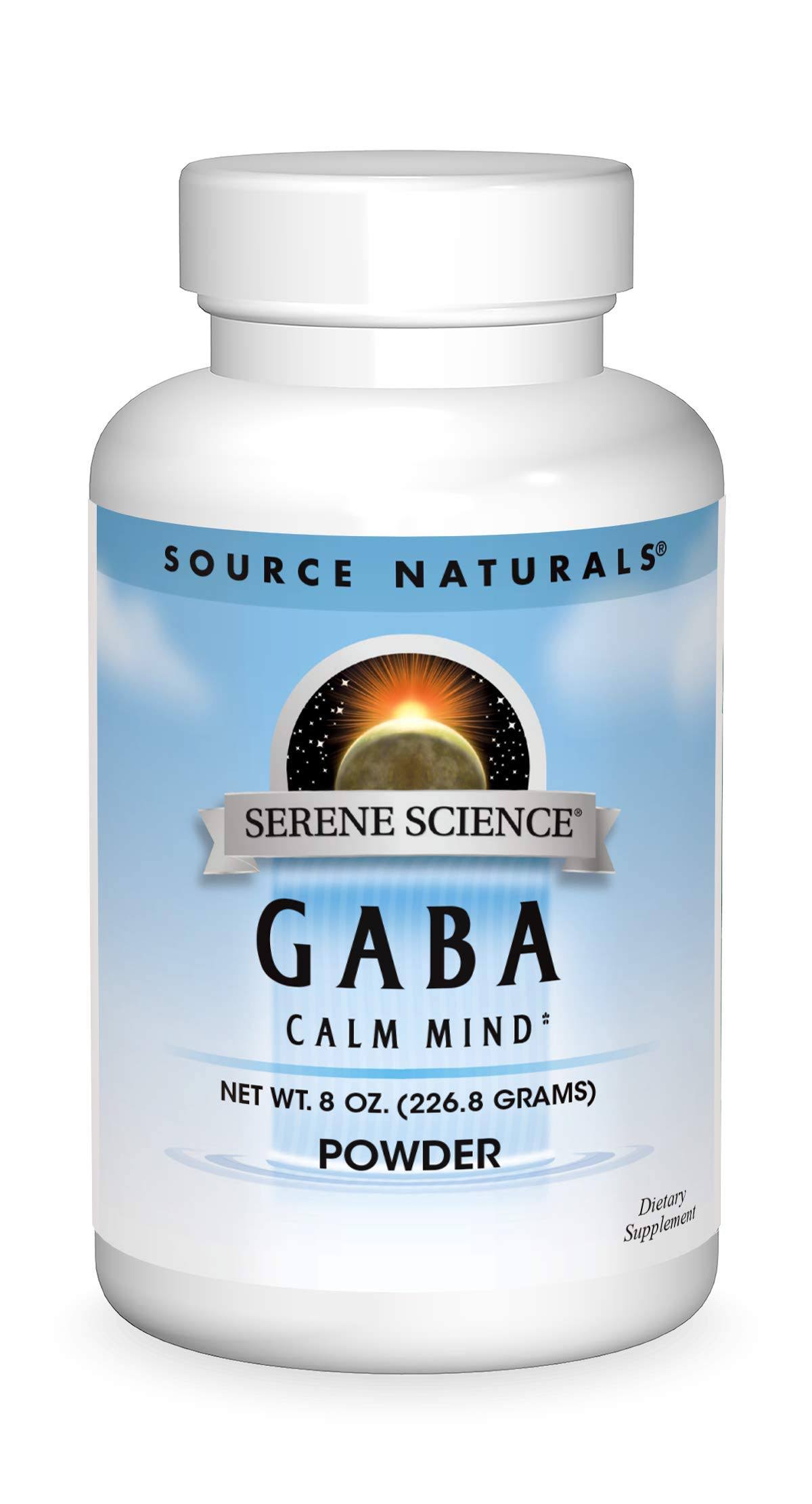 Source Naturals Gaba Calm Mind Supplements - 90ct