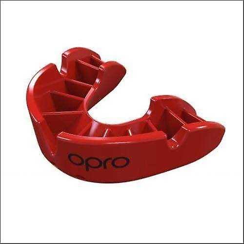 Opro Bronze Gen 4 Mouth Guard - Red