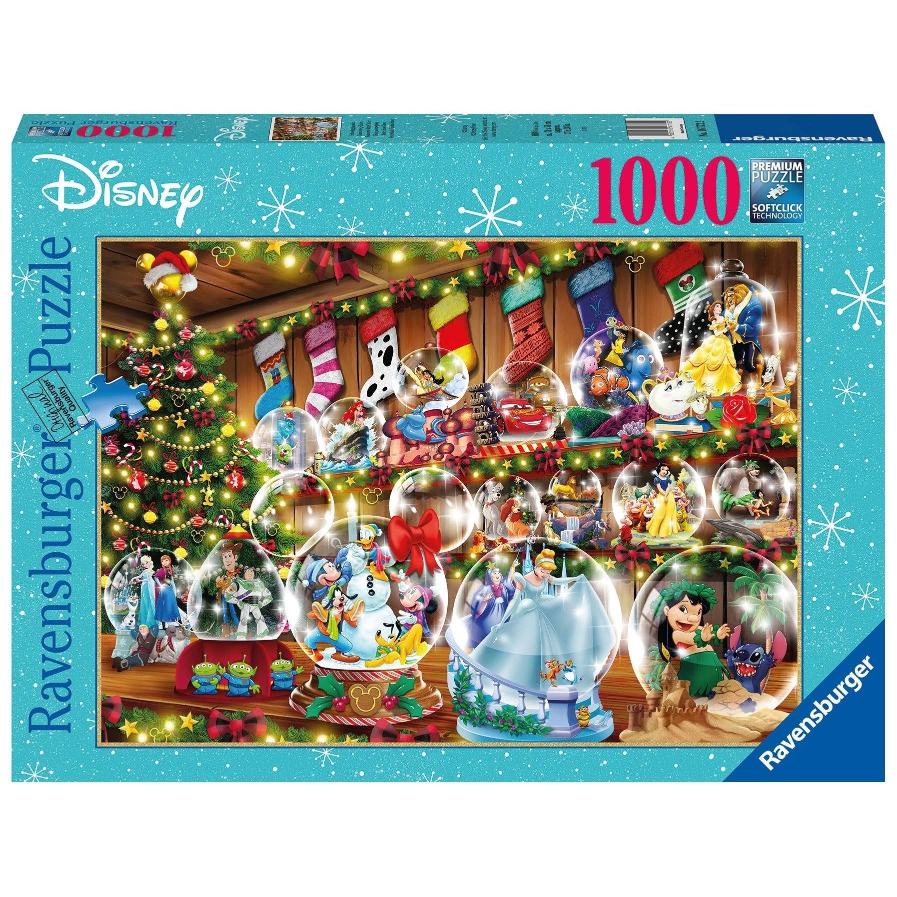 Ravensburger Disney Christmas Snowglobe Paradise Jigsaw Puzzle (1000 Pieces)