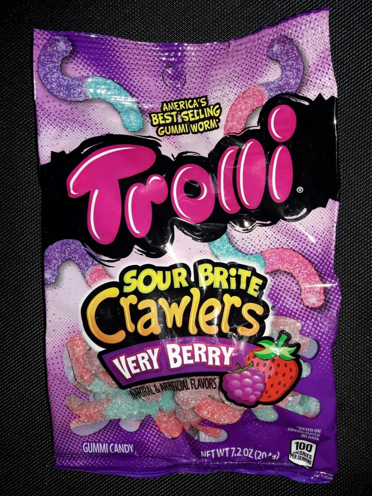 Trolli Sour Brite Crawlers Gummy Candy - 5oz