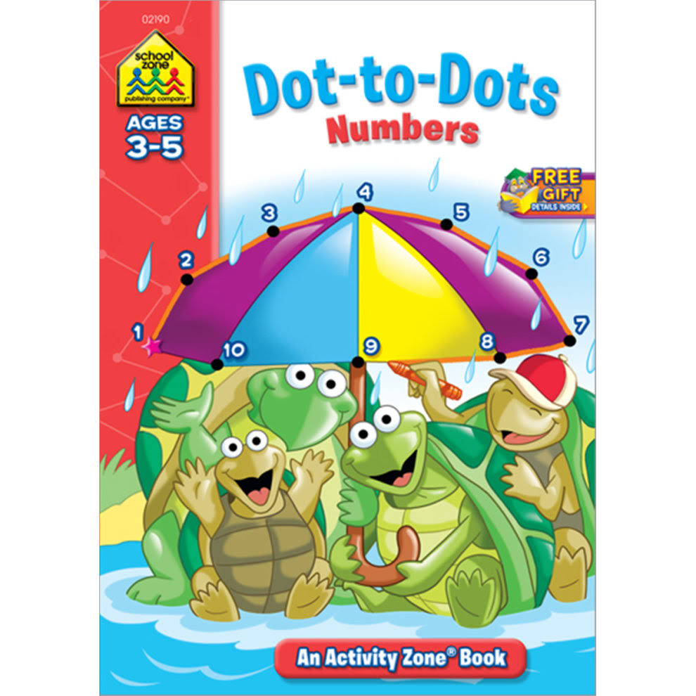 Dot-to-Dot Numbers Activity Zone - School Zone Staff