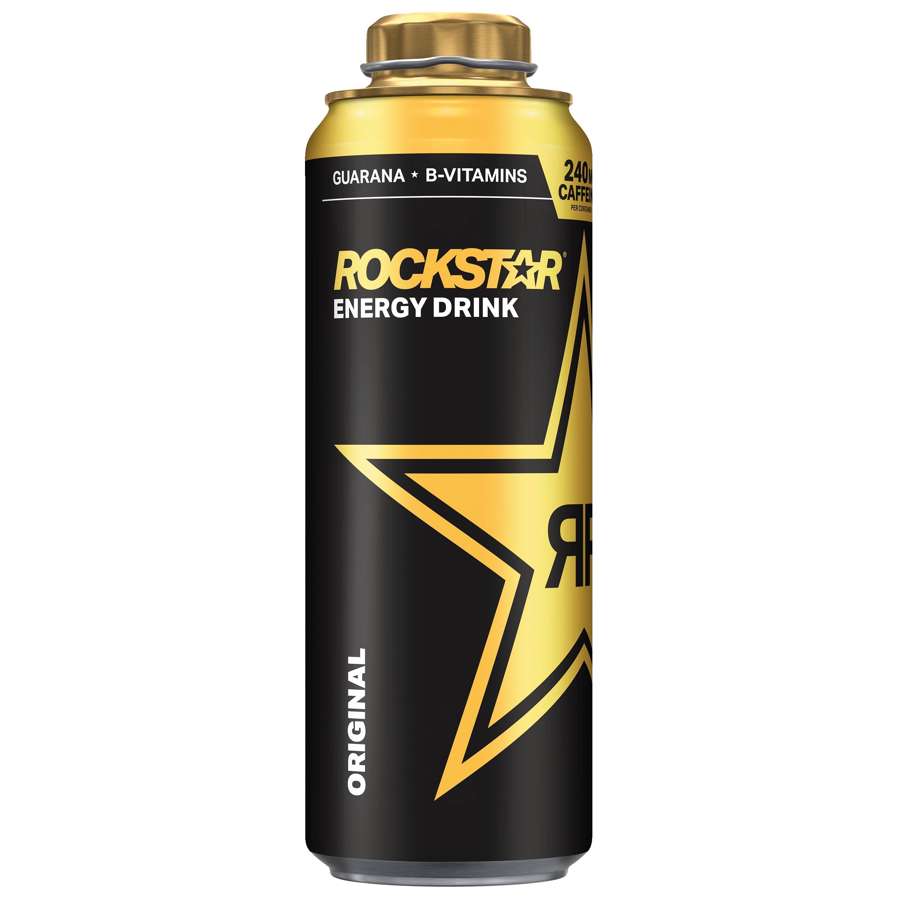 Rockstar Energy Drink - Triple Strength, 24oz, Pack of 12