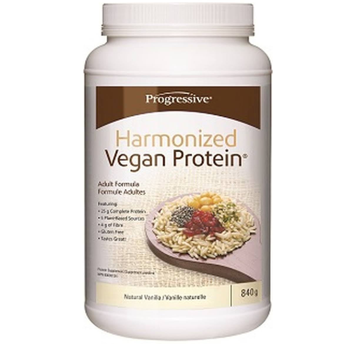 Progressive Harmonized Vegan Protein Supplement - Vanilla, 840g