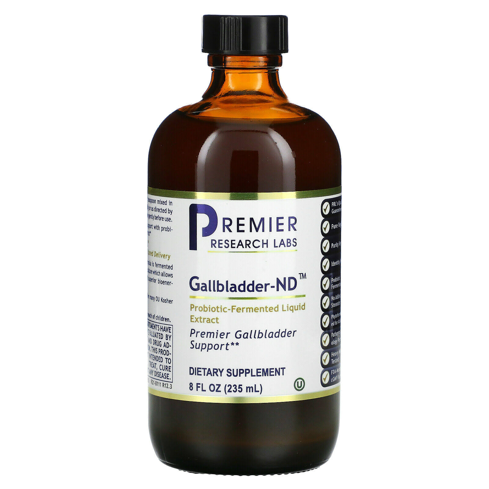 Premier Research Labs Gallbladder-ND - 8 FL oz (235 ml)