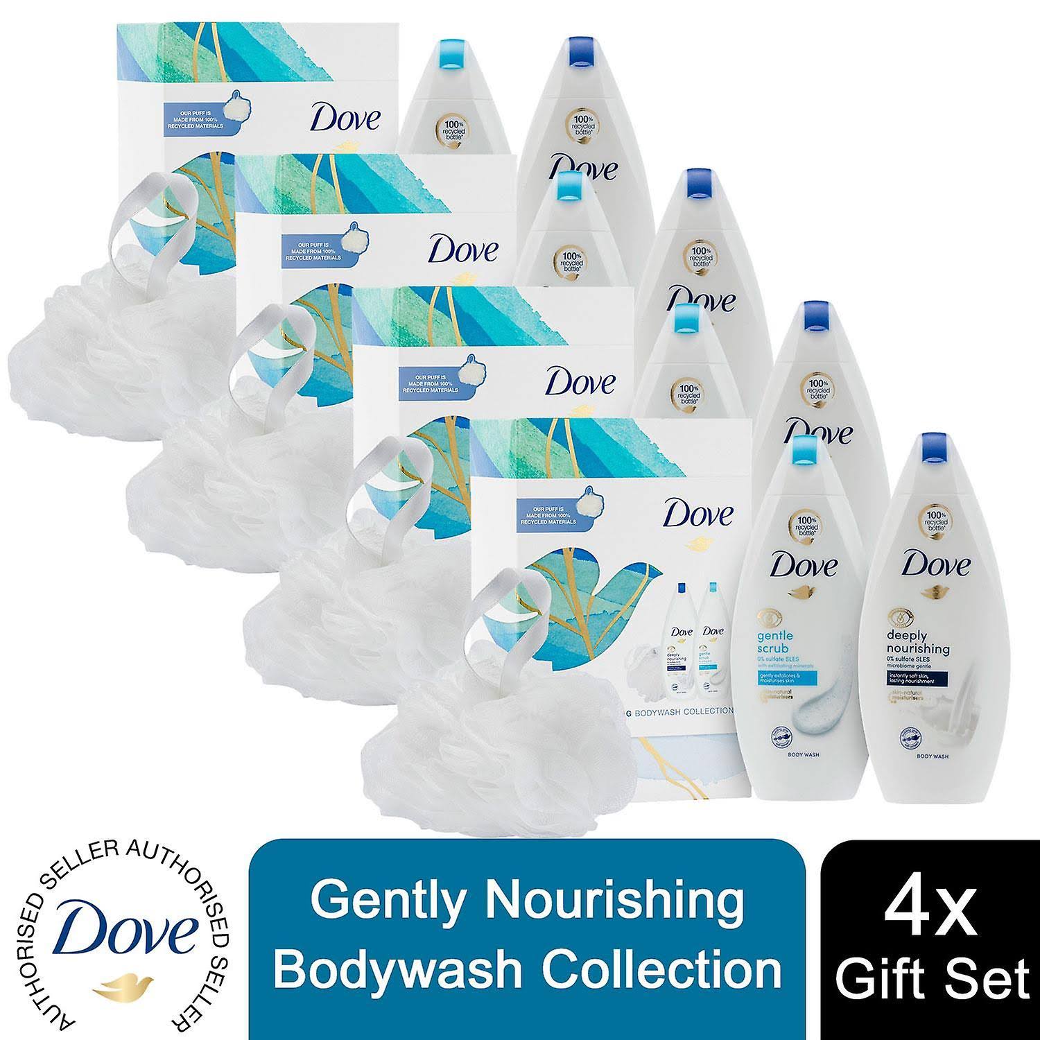 Dove Gently Nourishing Body Wash Duo Collection Gift Set